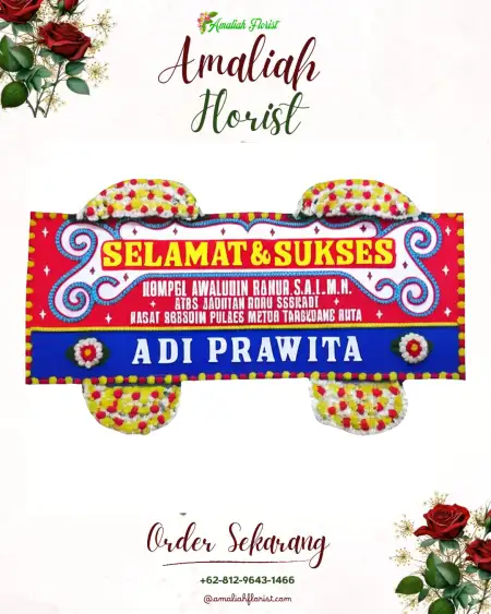 Papan Bunga Ucapan Selamat Sintuk