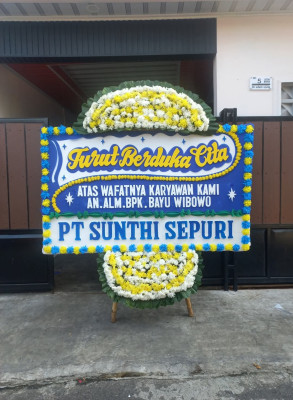 Papan Bunga Duka di Sintuk